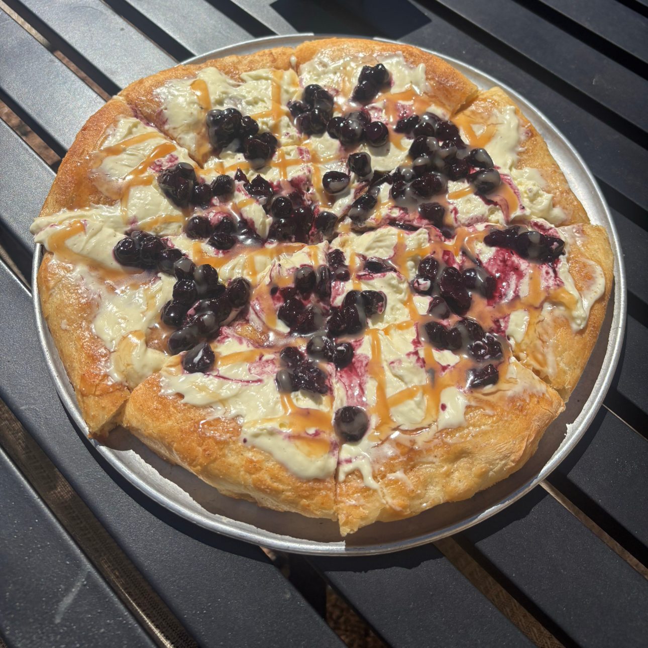 Dessert Pizza.