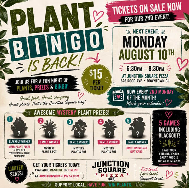 Plant Bingo Ticket (8/10/26.