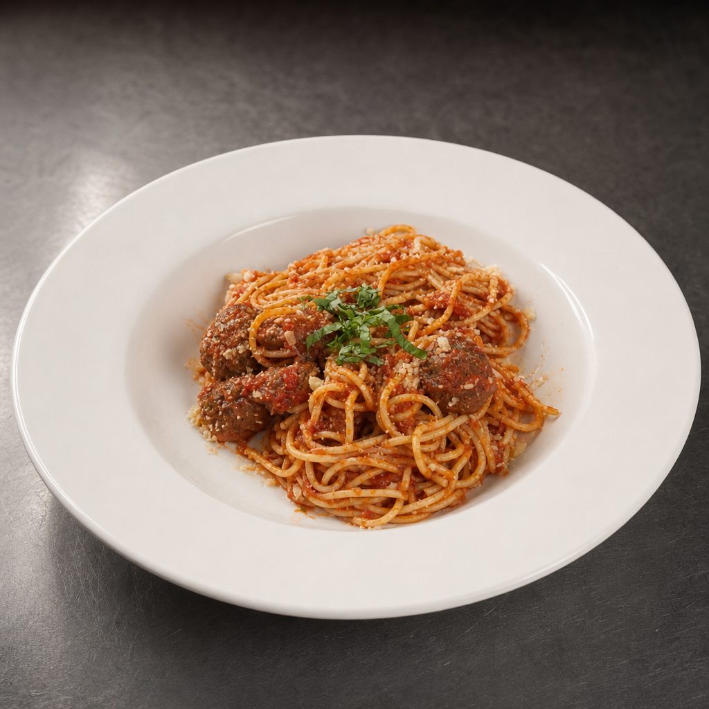Spaghetti Marinara.