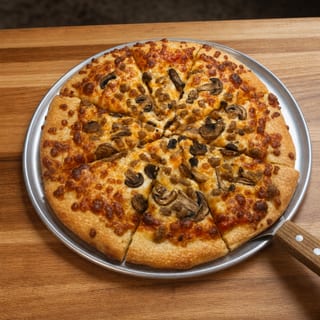 Thin Crust Round Pizza