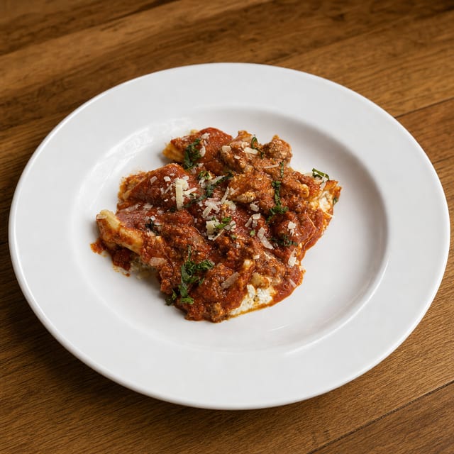 Manicotti.