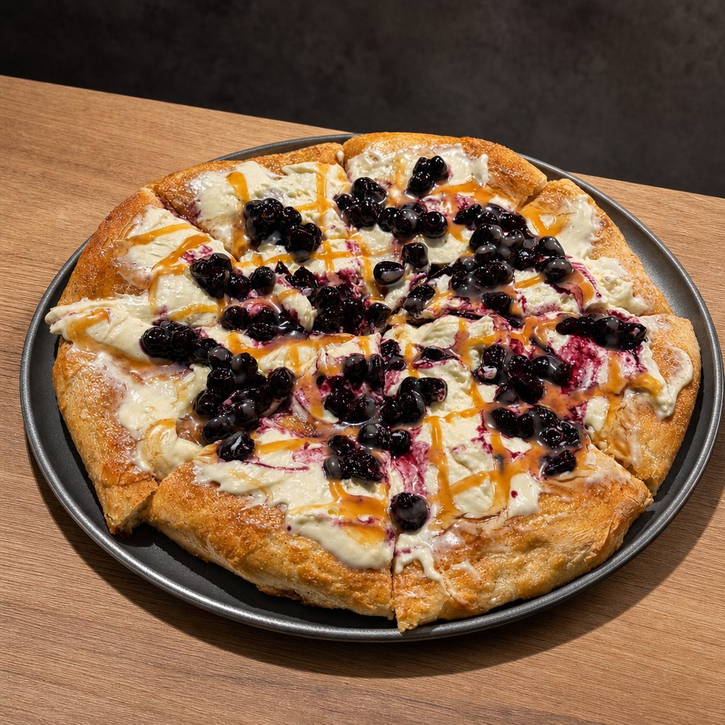 Dessert Pizza.