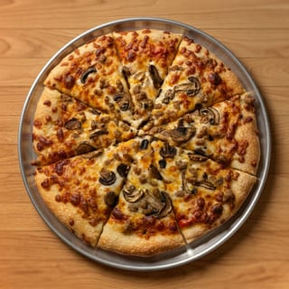 Thin Crust Round Pizza