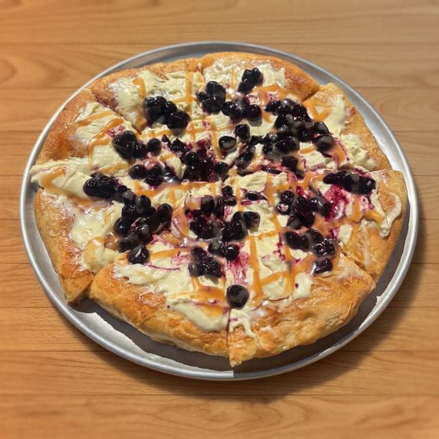 Dessert Pizza.